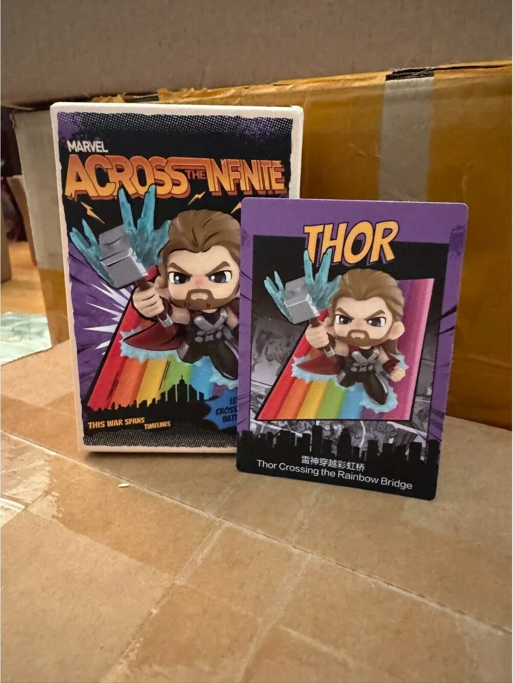 Pop Mart Marvel Across the Infinite Figure: Thor